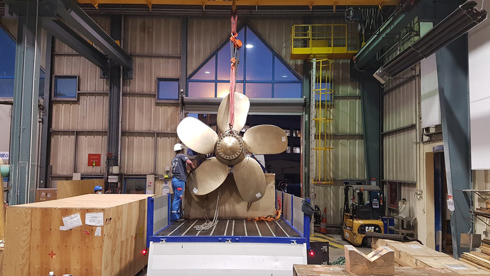 Naval Group 3D print Propeller certified by Bureau Veritas