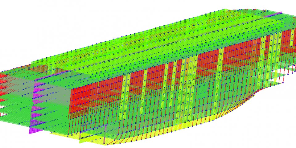 Steel Software3D beam analysis | Marine & Offshore