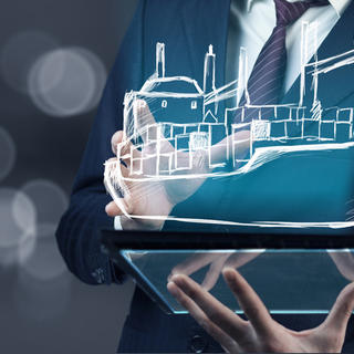 Digital ship in a tablet screen