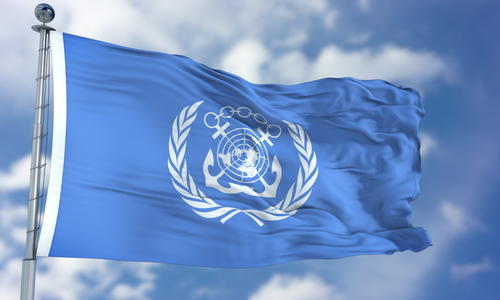 IMO Flag - International Maritime Organization 