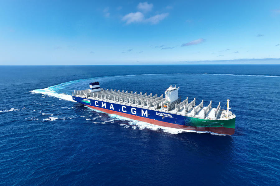 CMA CGM In Ocean